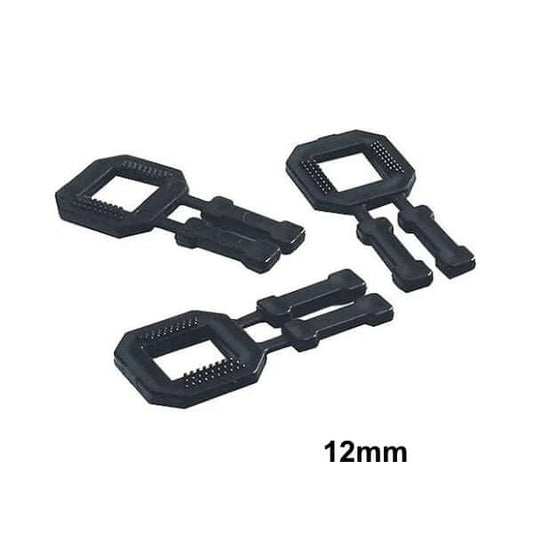 Bucle (Cleme) Plastic12 Mm, Negre - 1000 buc